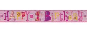 1st Birthday Banner