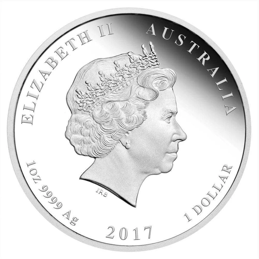 70TH ANNIVERSARY OF THE ROYAL WEDDING 2017 1oz SILVER PROOF COIN