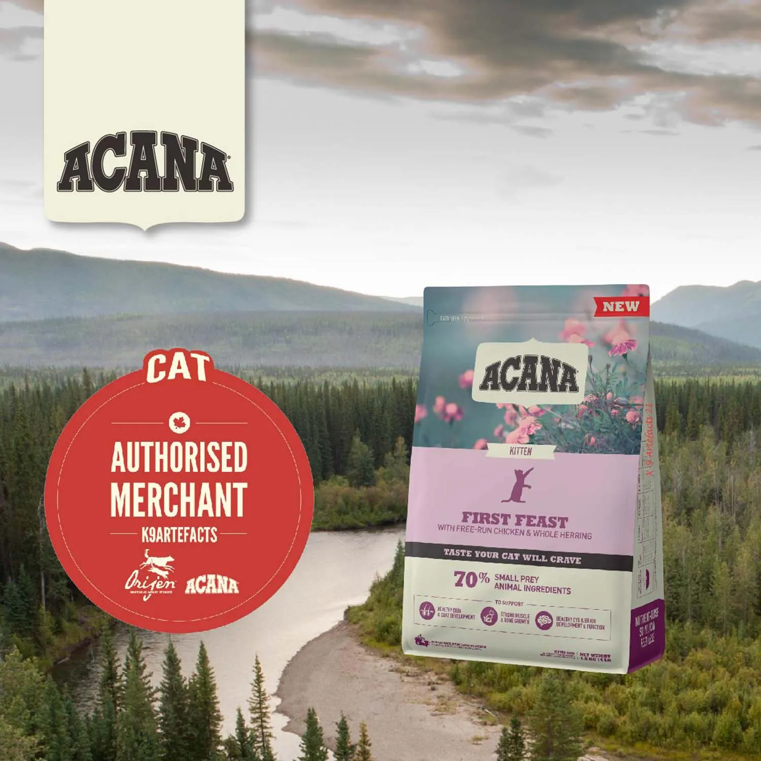 Acana First Feast Dry Cat Food