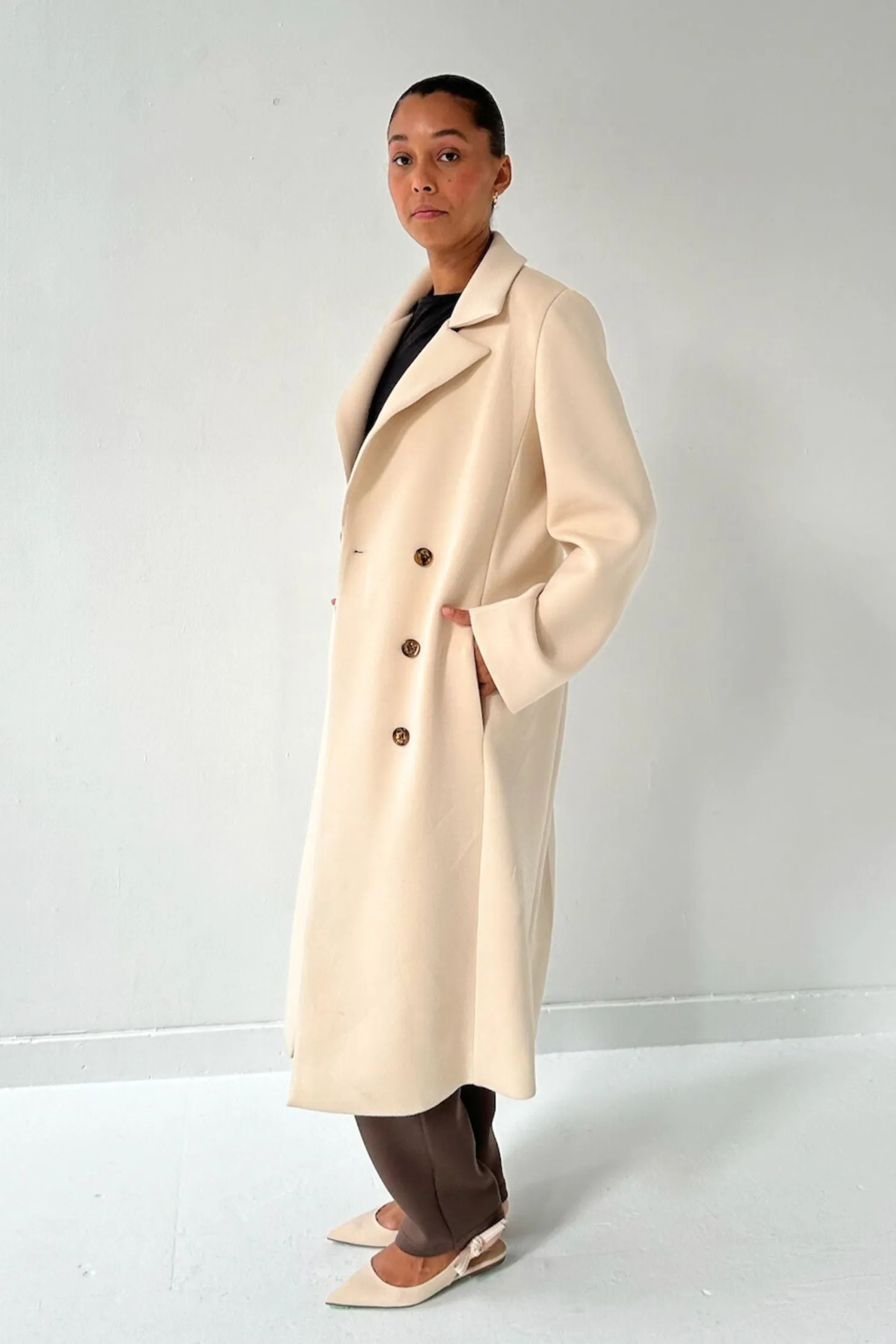 Alexandra Coat - Cream