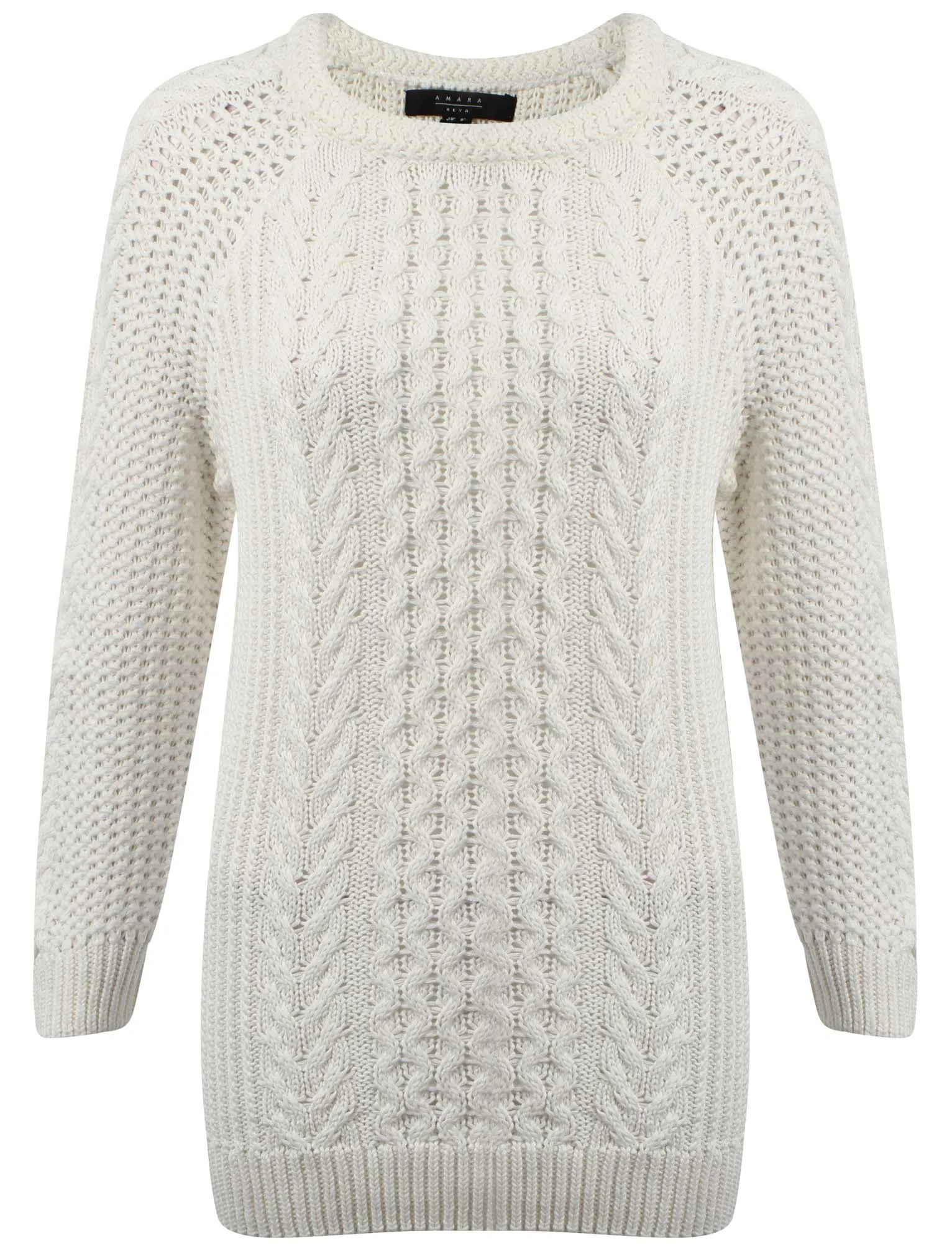 Amara Reya Violet white jumper