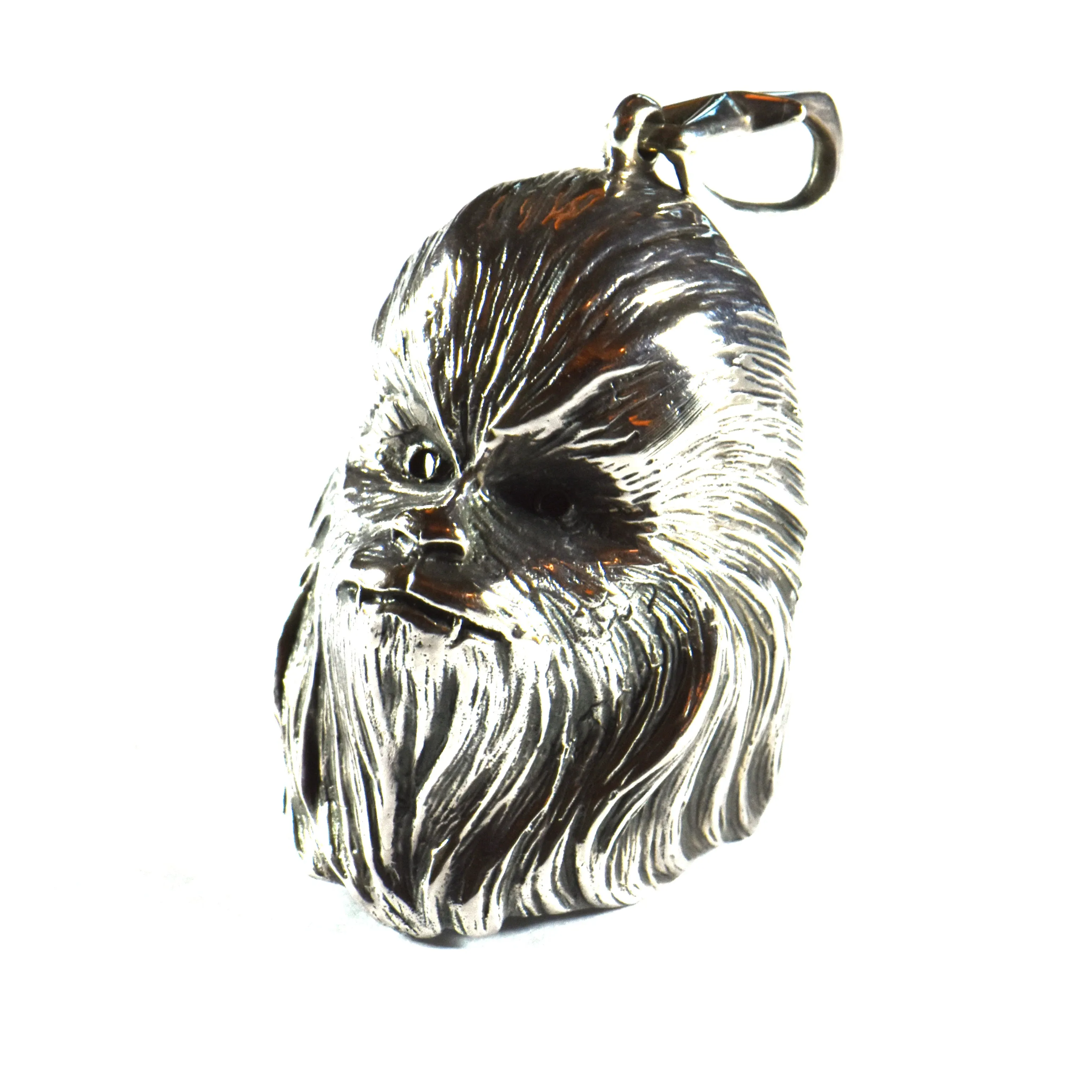 Ape silver pendant