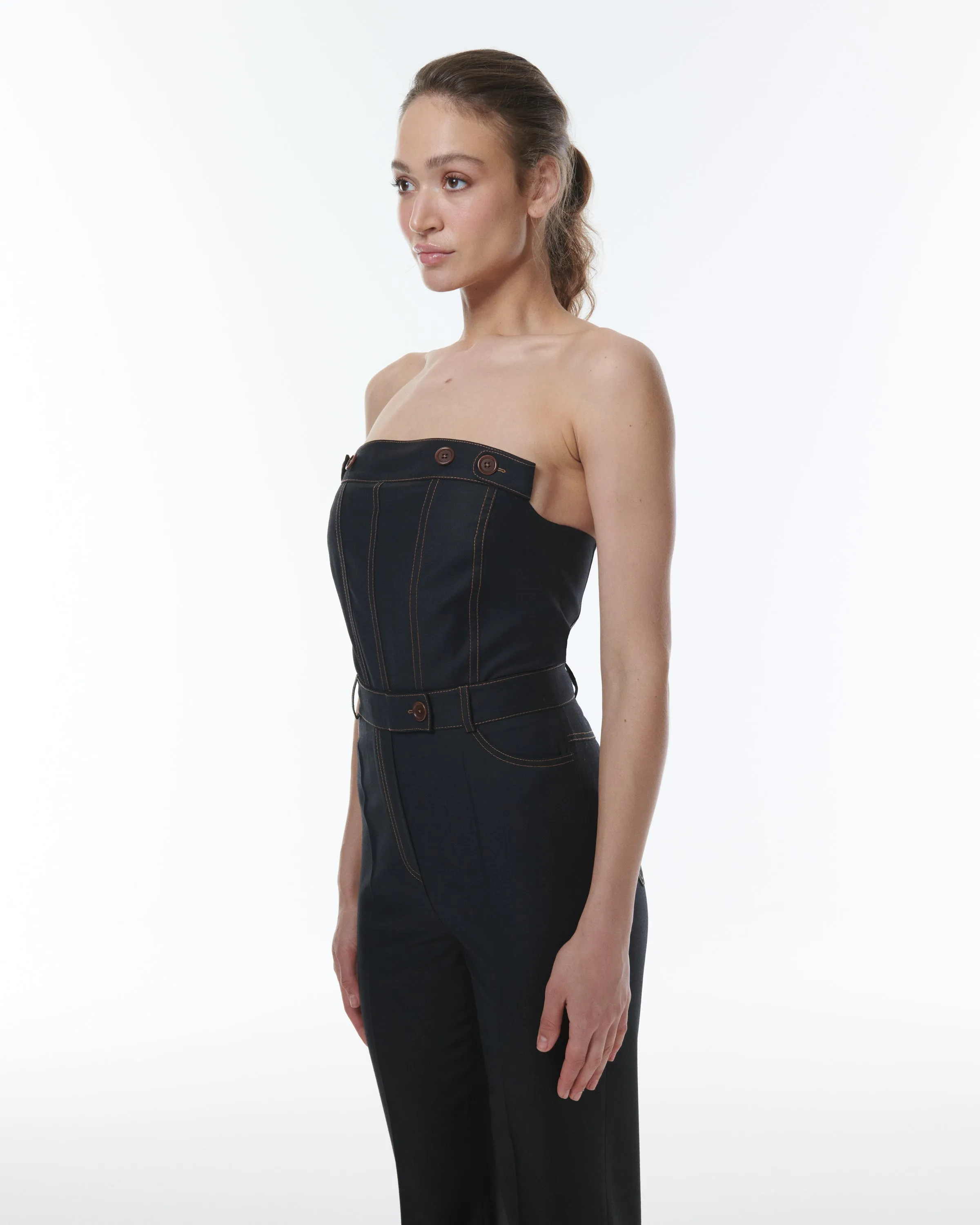 Aphrodite Techno Strapless Jumpsuit