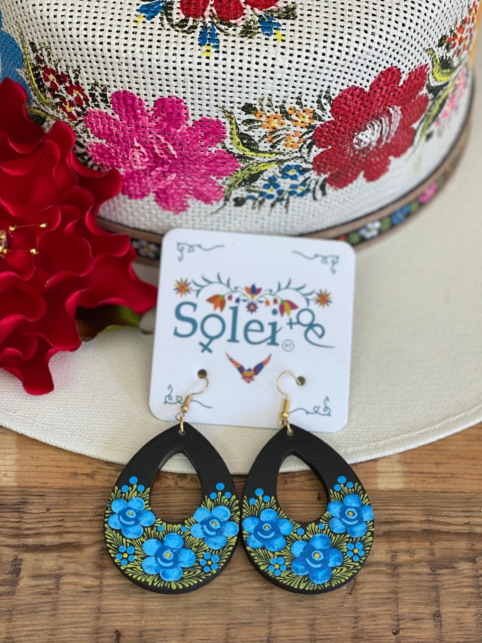 Arracada Floral Earrings