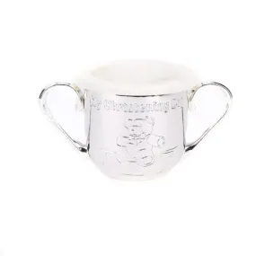 Baby Gift - My Christening Day Silver Plated Baby Cup