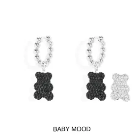 Baby Mood Yummy Bear Hoop Earrings