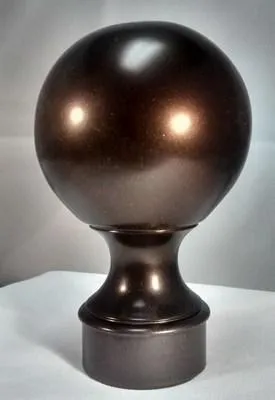 Ball Finial for 3" Tubing