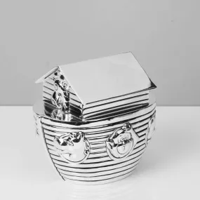 Bambino Noah's Ark Silver-Plated Money Box