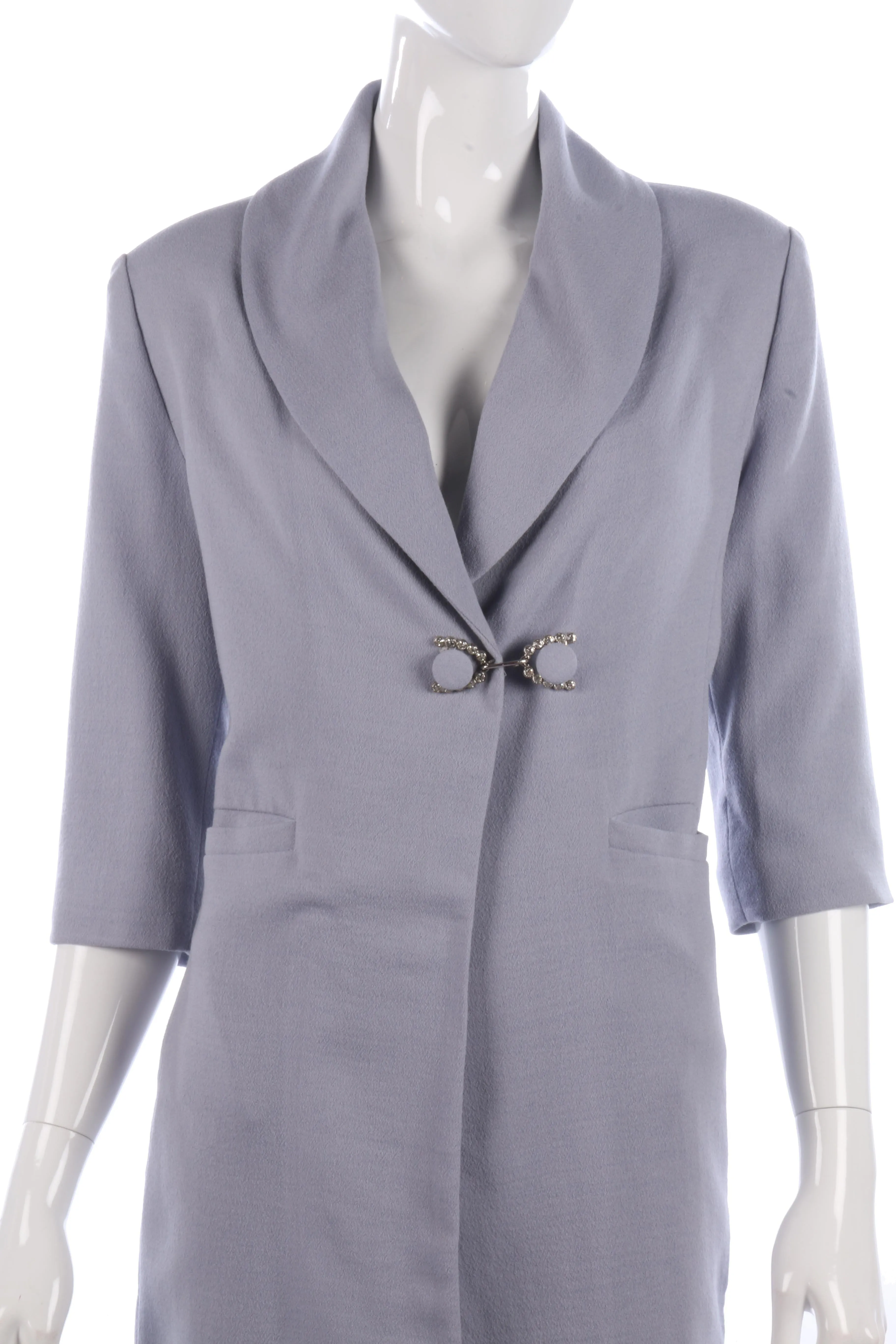 Barrington Ayre purple duster coat, brand new, size M/L