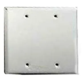 Bell 5175-1 Blank Box Cover, White, 2 Gang