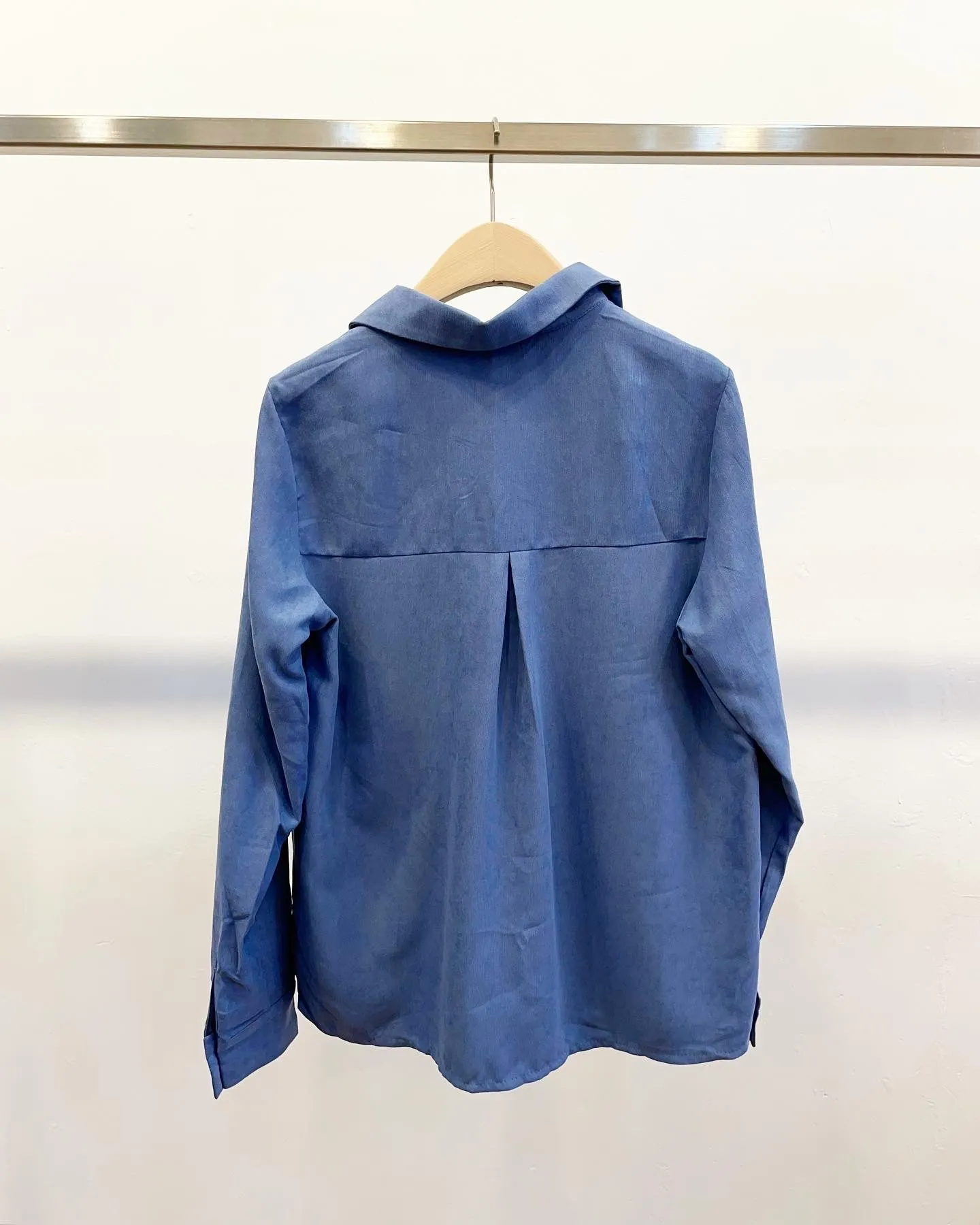 Blue blouse shirt