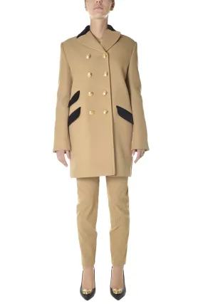 Boutique Moschino Double-Breasted Tailored Coat