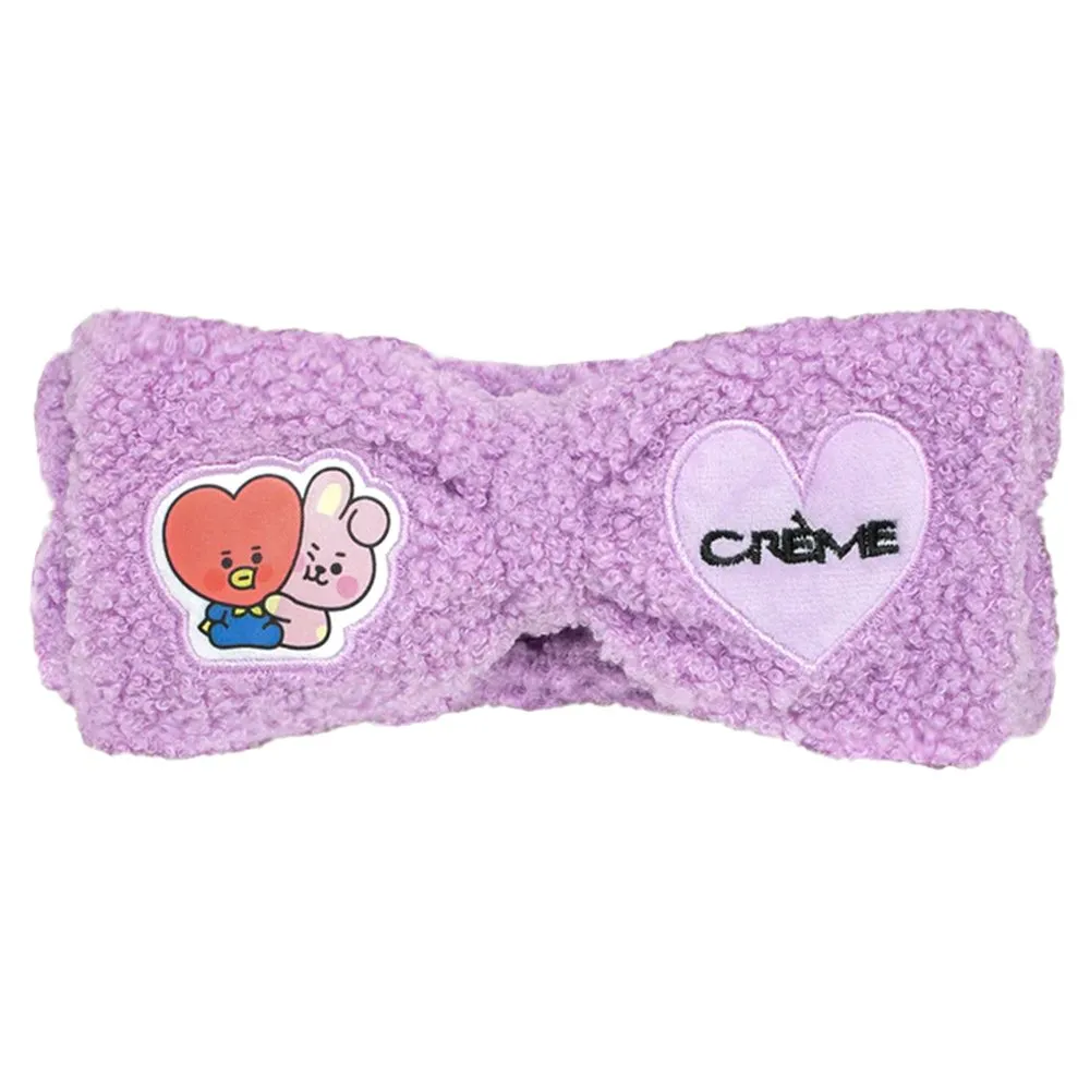 BT21 Plush Spa Teddy Headband