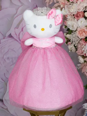 Bubble gum pink Kitty for Quinceanera