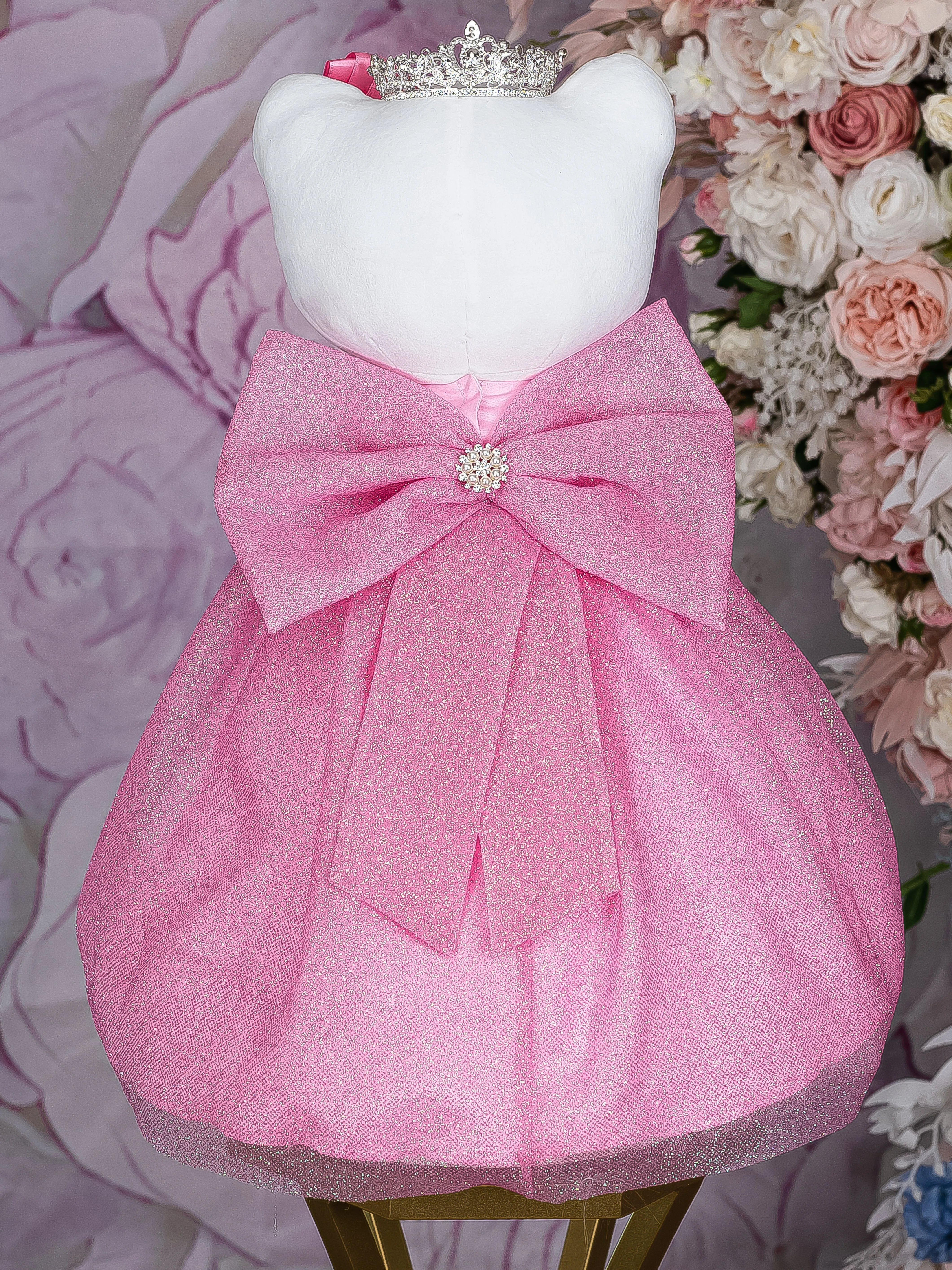 Bubble gum pink Kitty for Quinceanera