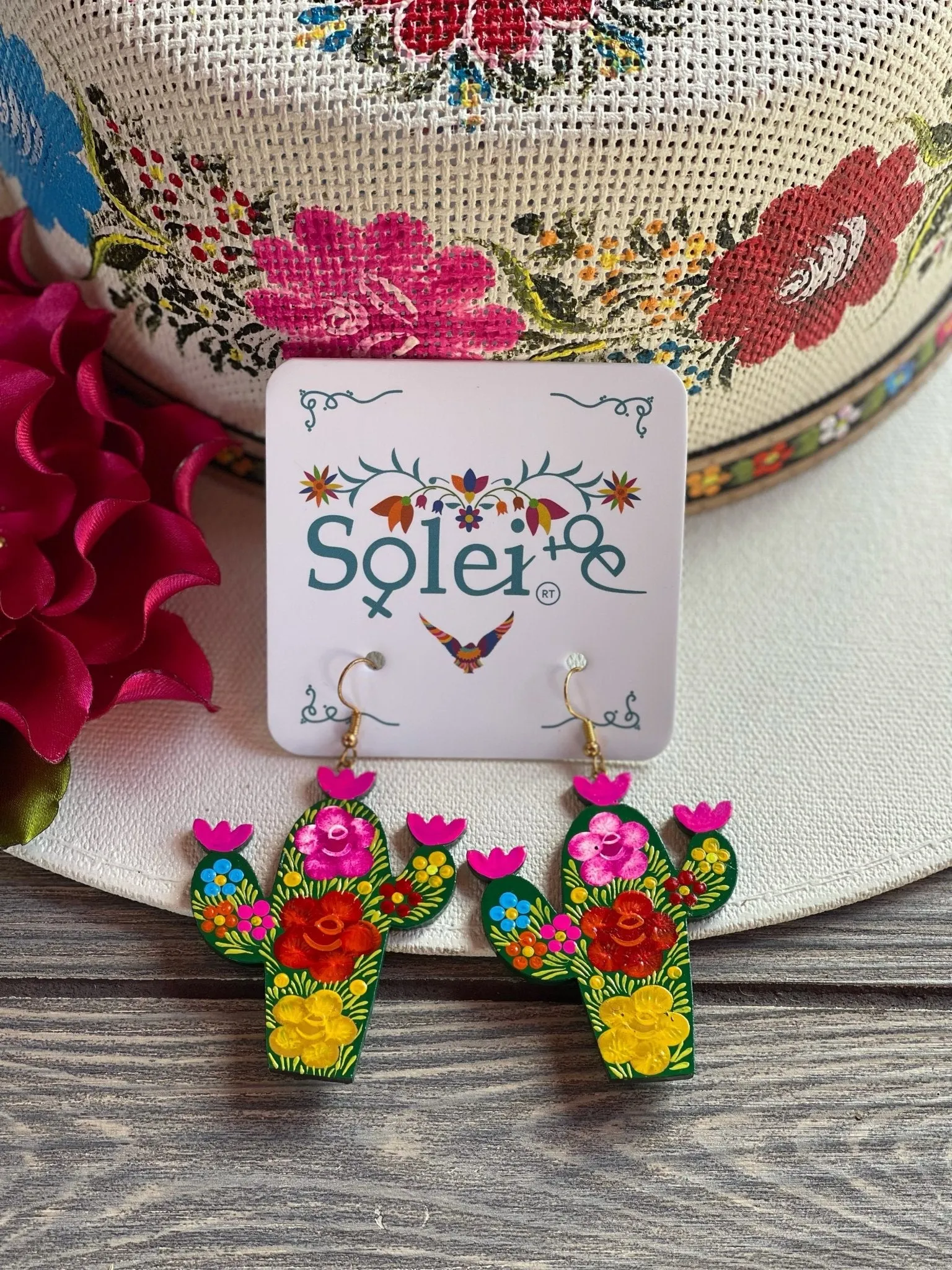 Cactus Earrings