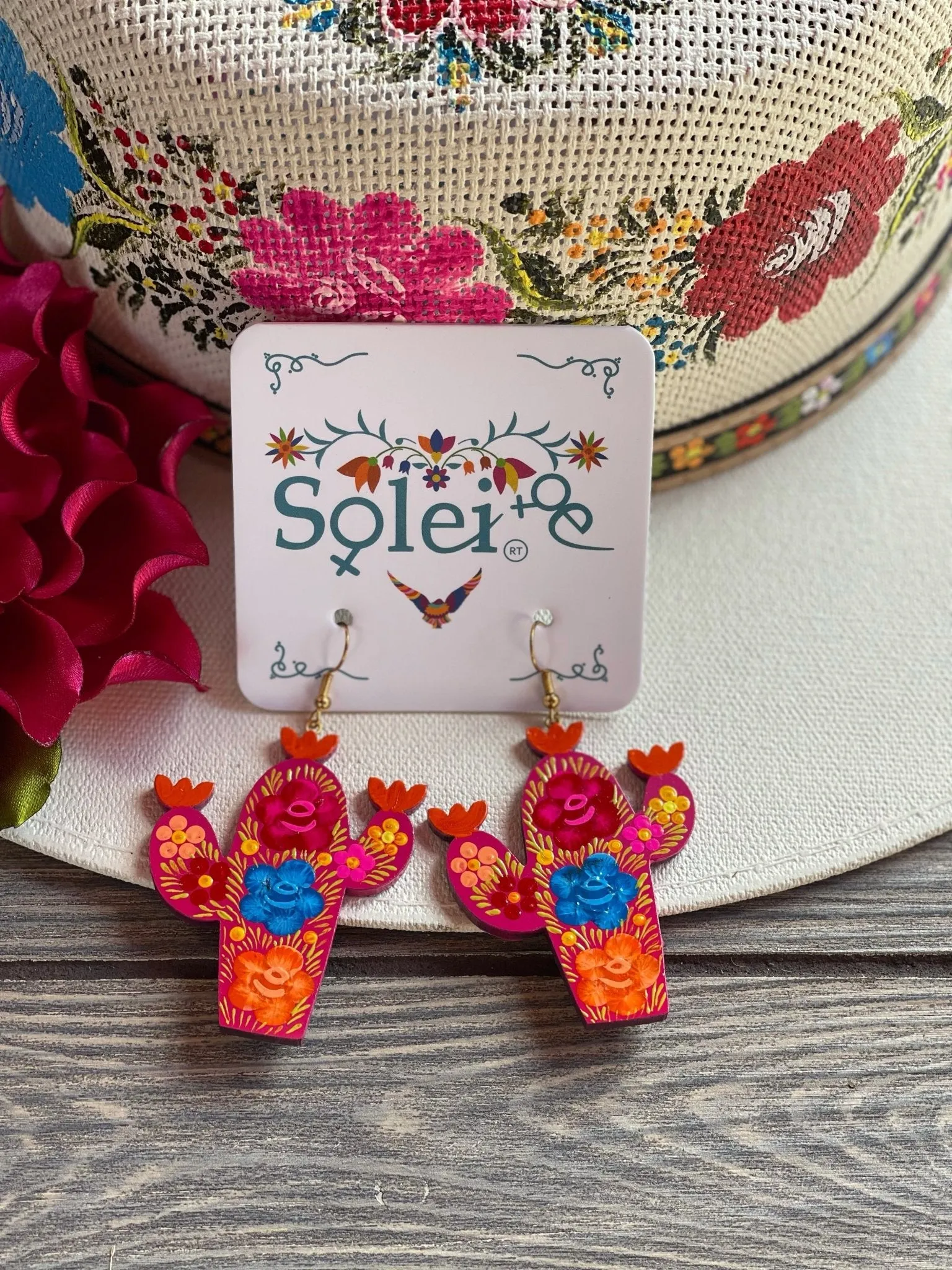 Cactus Earrings