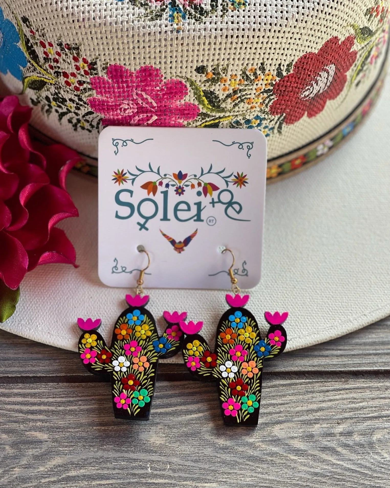 Cactus Earrings