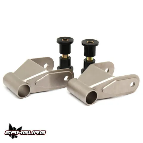 Camburg - Rear TIG 4130 Stock Length Shackles - 2015-2020 F-150/Raptor