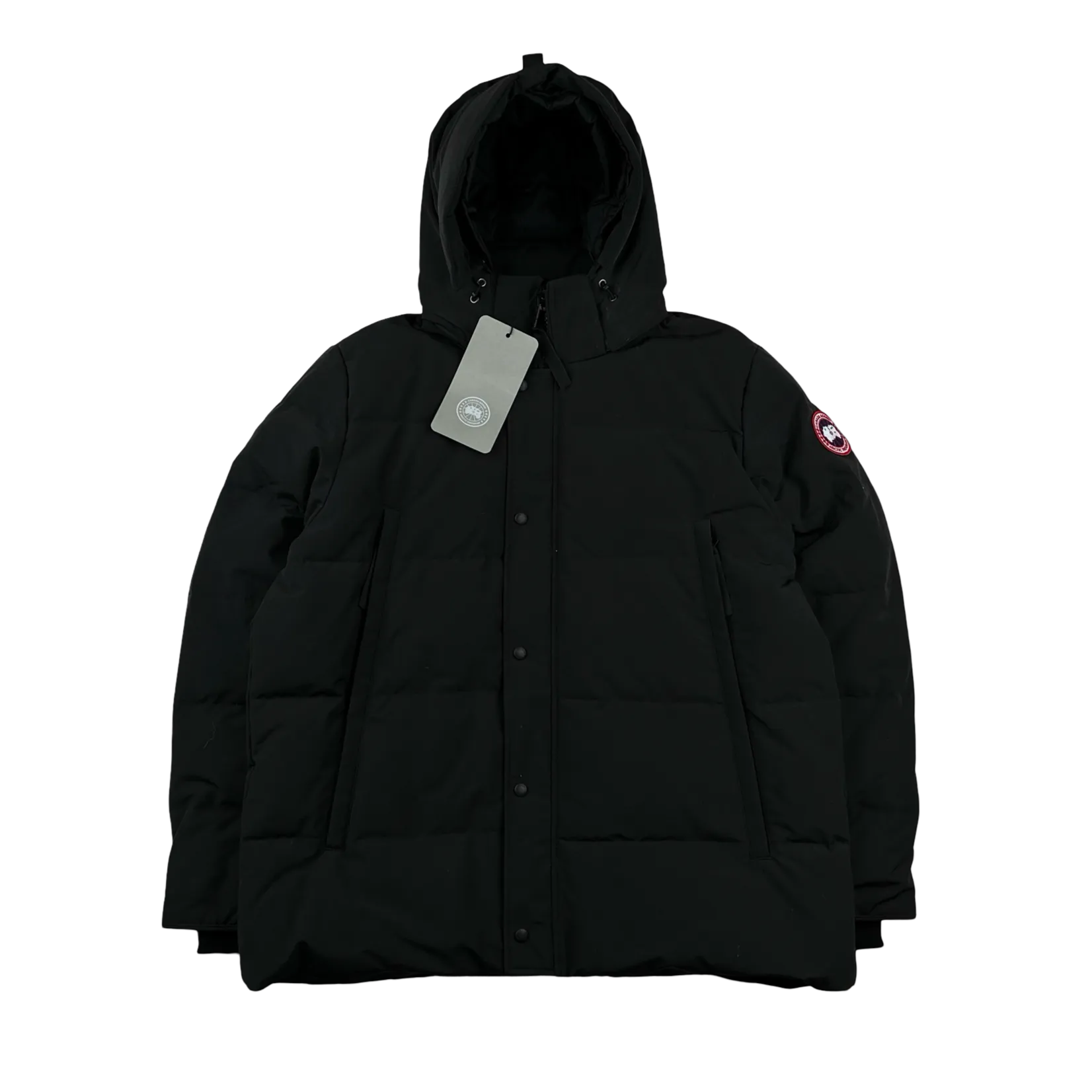 Canada Goose Black Premium Down Wyndham Parka Jacket - XXL