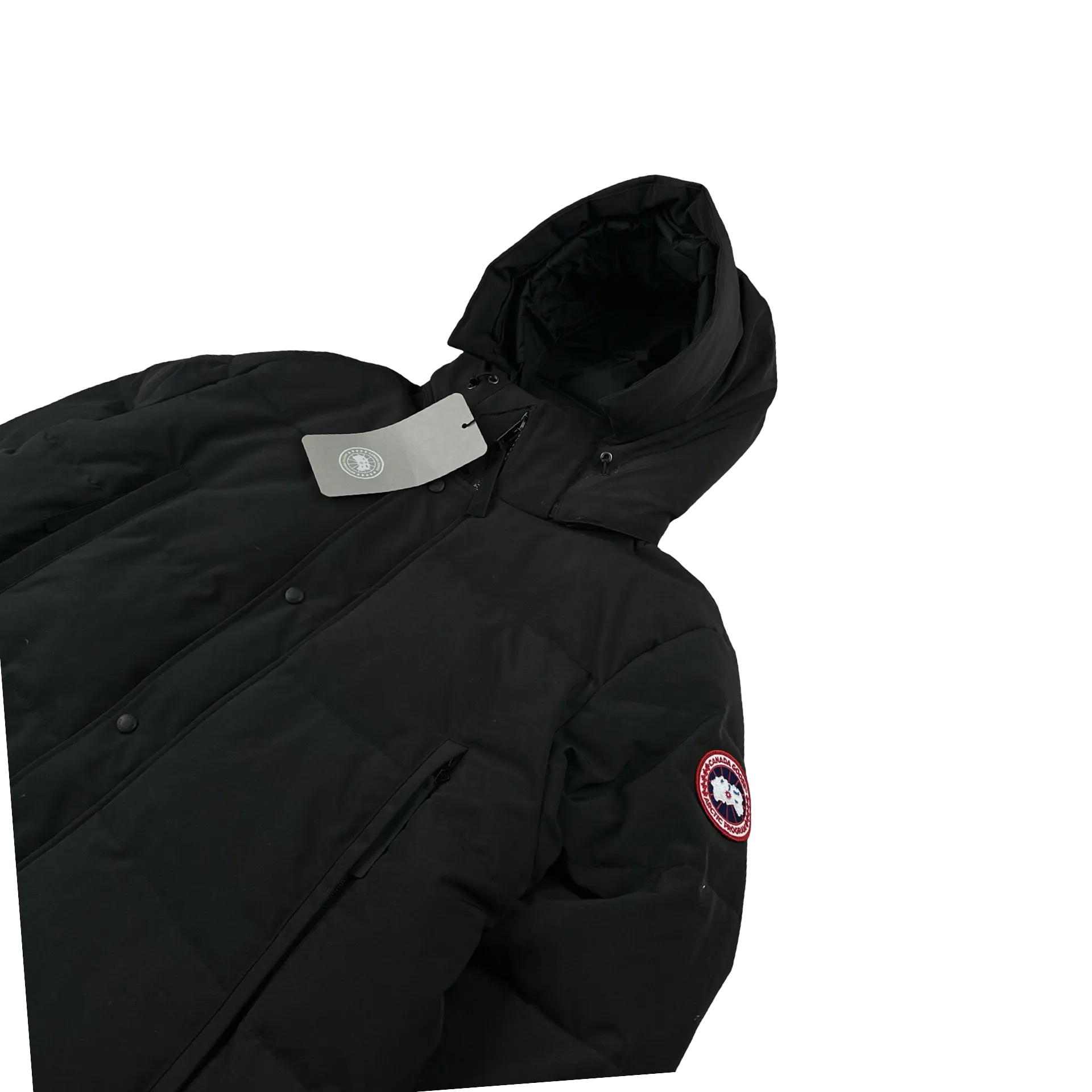 Canada Goose Black Premium Down Wyndham Parka Jacket - XXL