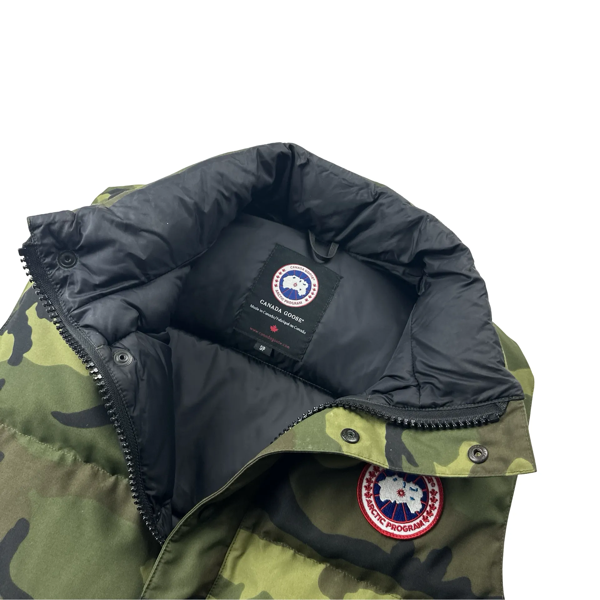 Canada Goose Camo Gilet Vest - Small