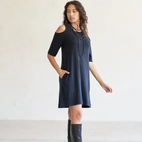 Caspian Cold-Shoulder Tunic/Dress