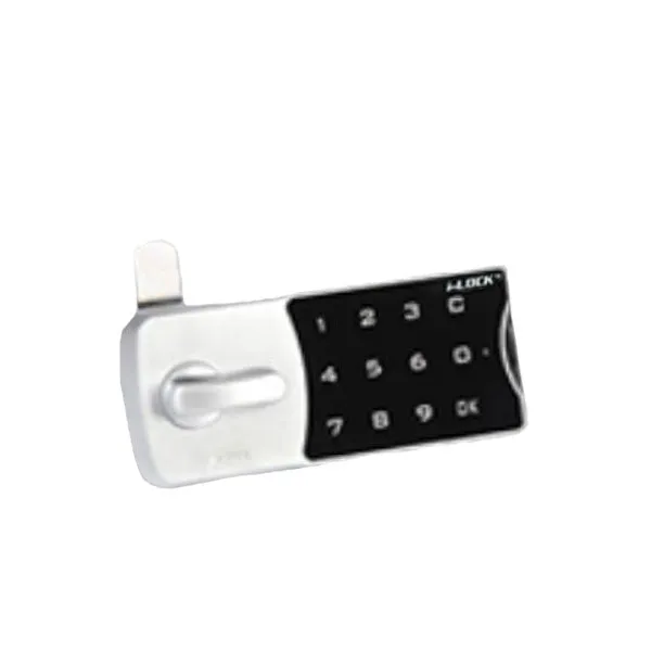 CCL - E902RSS - I-Lock Electronic Cabinet / Cam Lock - Horizontal - Standard Mode - 10 Buttons - Silver