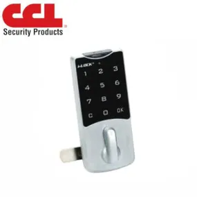 CCL - E902VSS - I-Lock Electronic Cabinet / Cam Lock - Vertical - Standard Mode - 10 Buttons - Silver