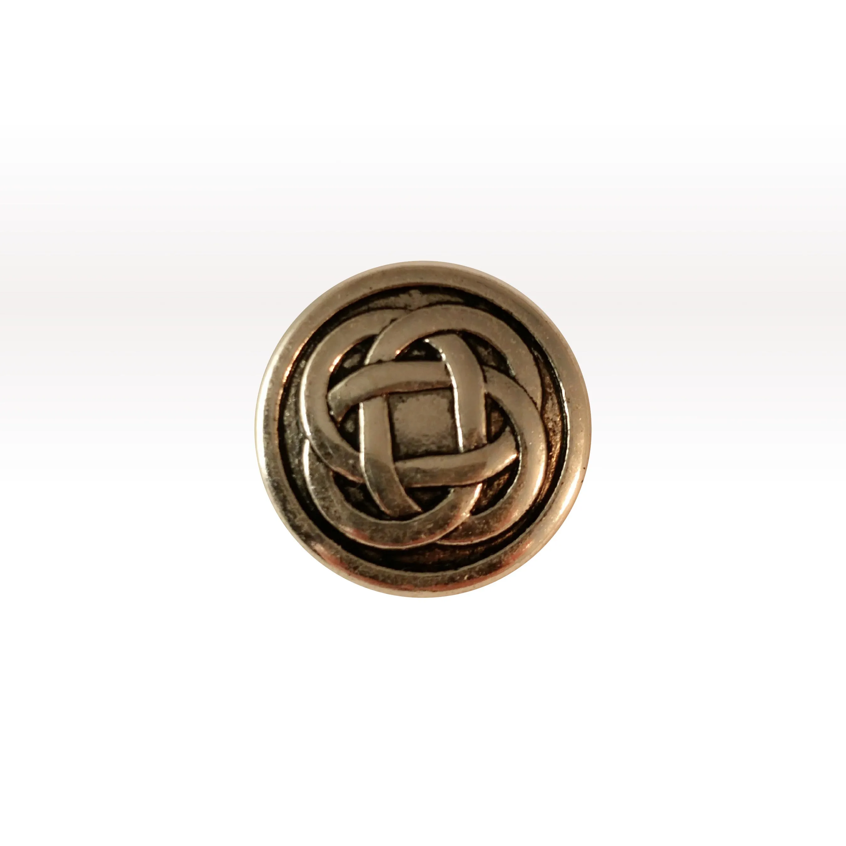 Celtic Knot Buttons Silver