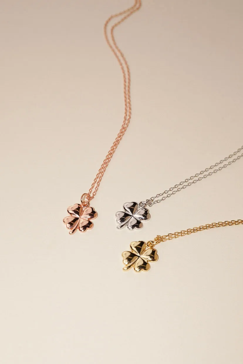 CHLOE Clover Sterling Silver Necklace