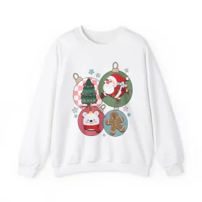 Christmas Ornaments Crewneck Sweatshirt