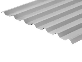 Cladco 34/1000 Box Profile Sheeting 0.5 Thick Polyester Paint Coated Roof Sheet - White