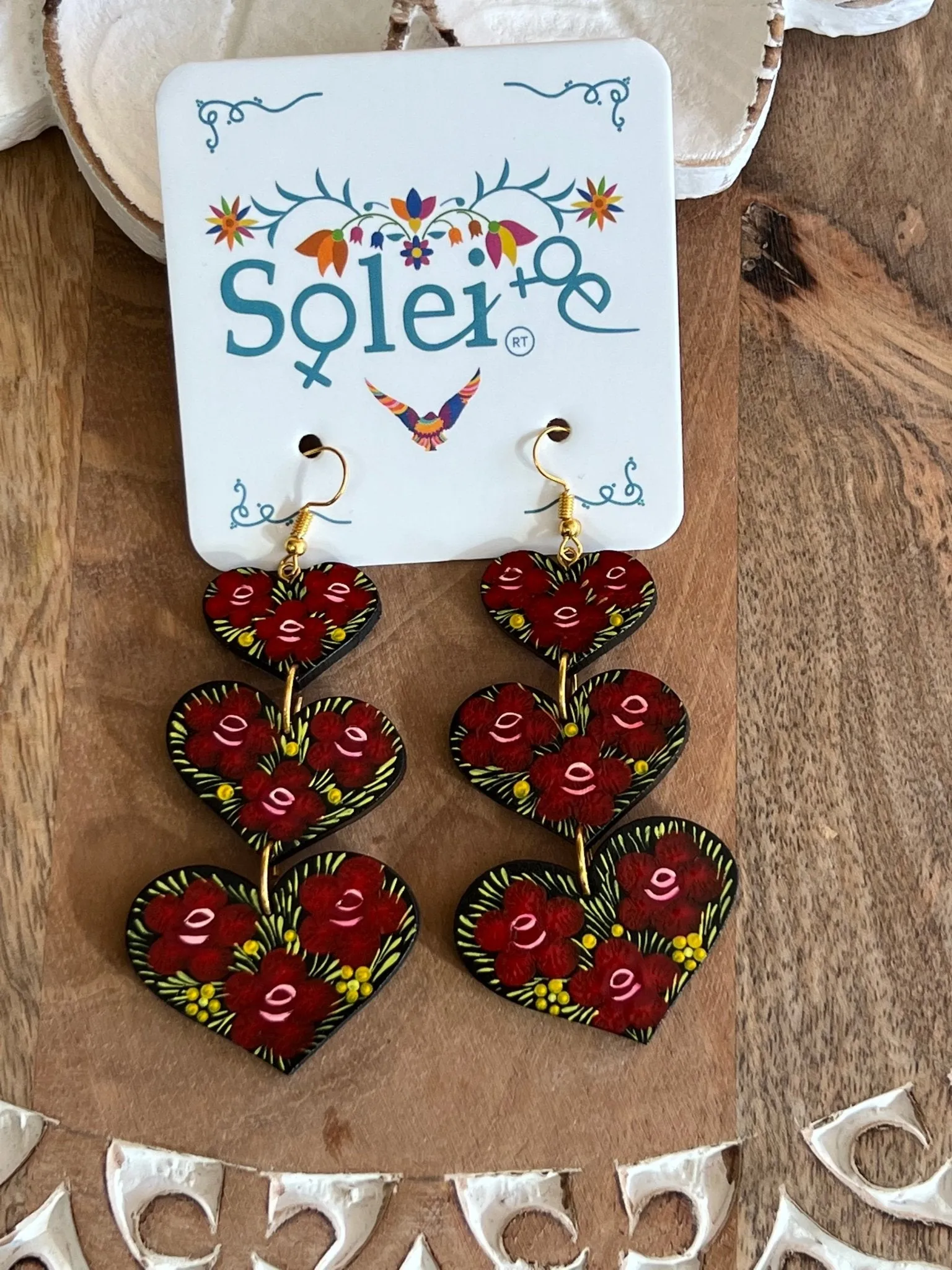 Corazones Earrings