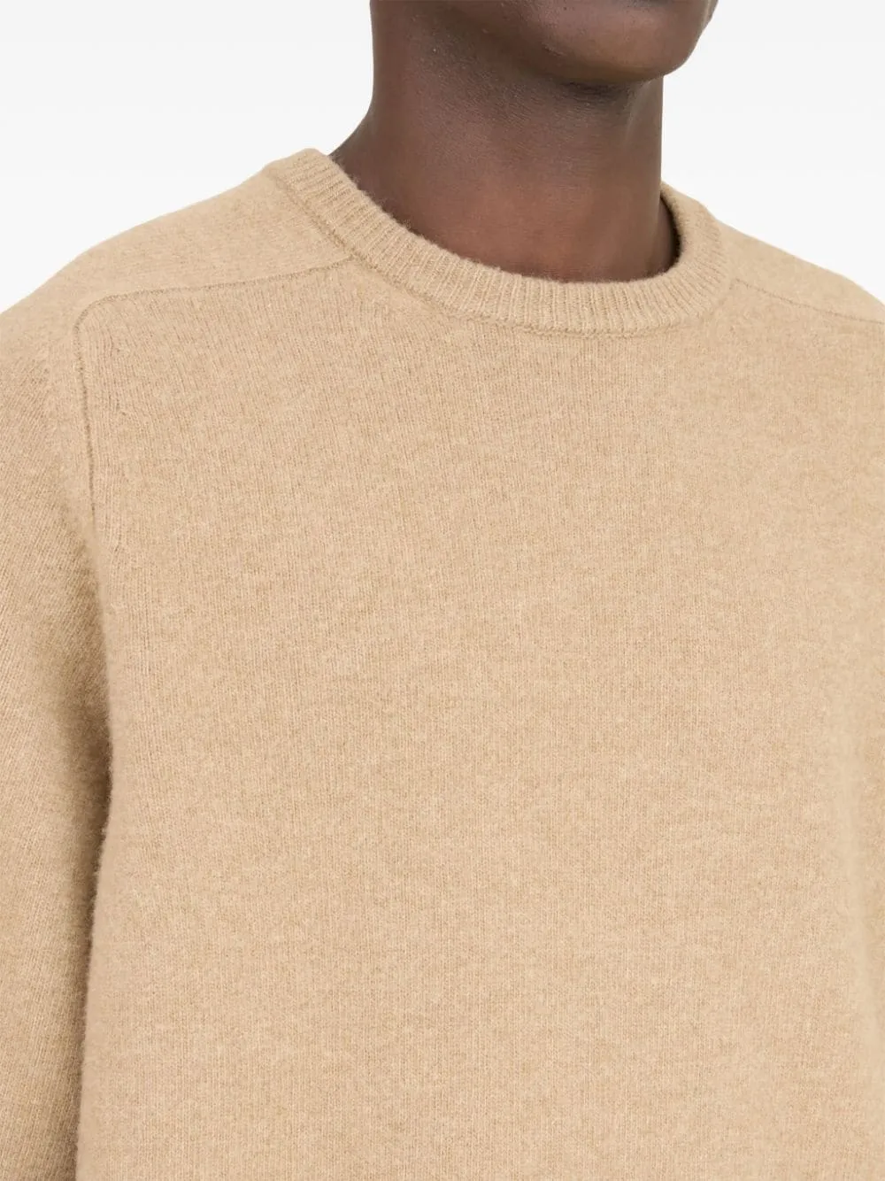 Crew-neck wool jumper<BR/><BR/><BR/>