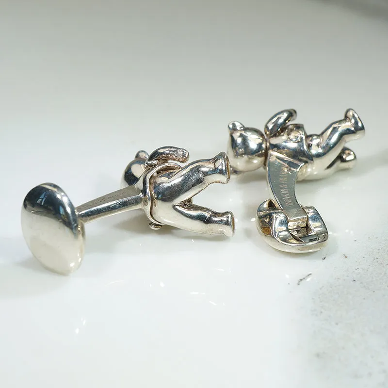 Deakin and Francis Teddy Bear Cufflinks