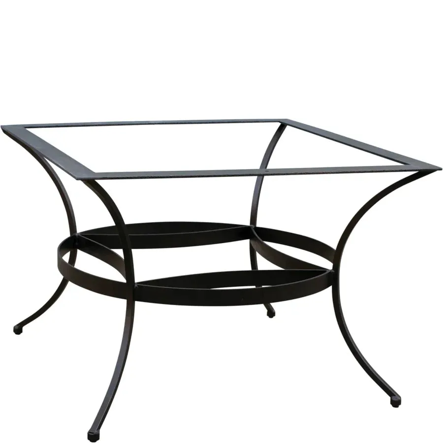 Domiziani Coffee Table Base, 25 x 25 x 17 Black