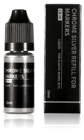 DSPIAE Chrome Silver Refill for Markers CR-10 10ml