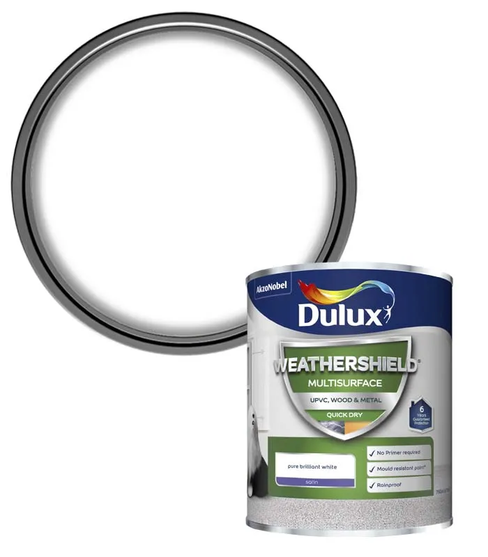 Dulux Weathershield Multi-Surface Satin Paint