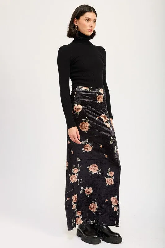 Emory Park High Waist Maxi Pencil Skirt