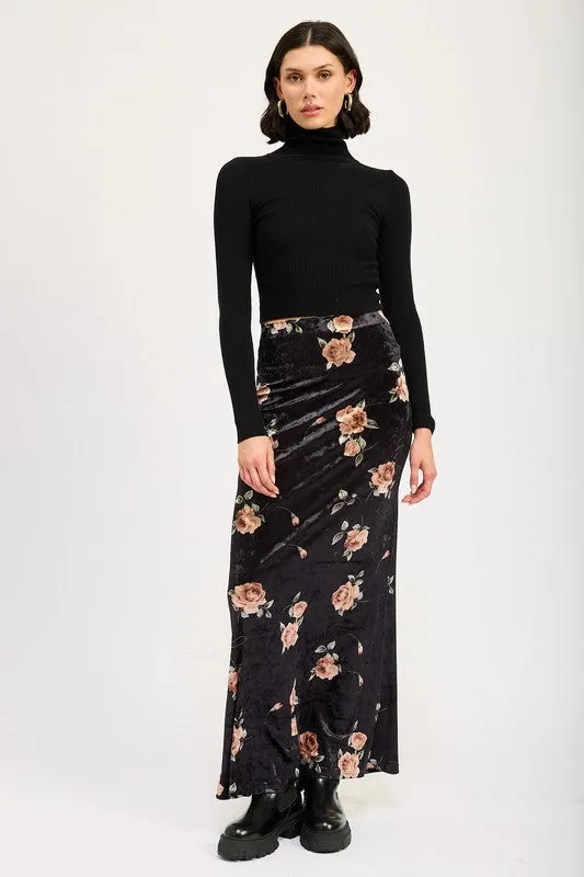 Emory Park High Waist Maxi Pencil Skirt