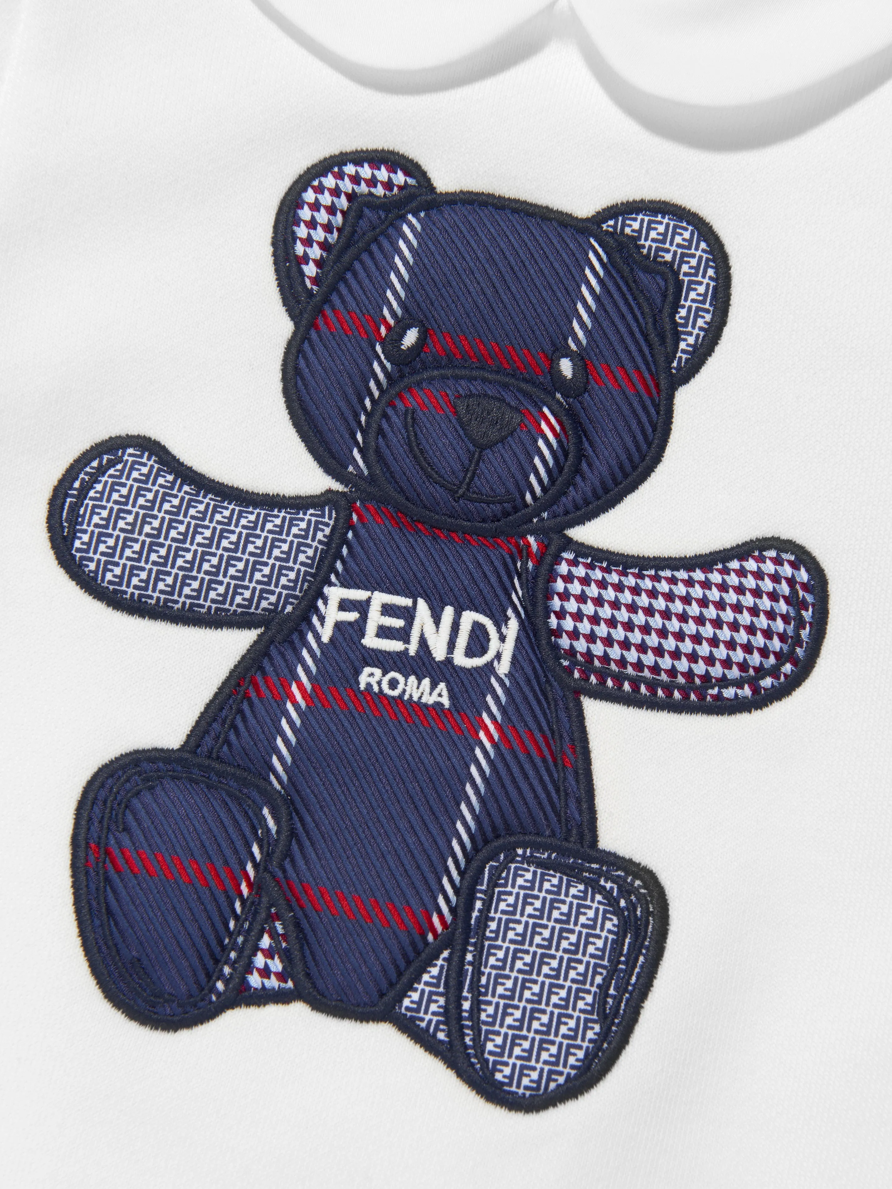 Fendi Baby Girls Teddy Bear Dress