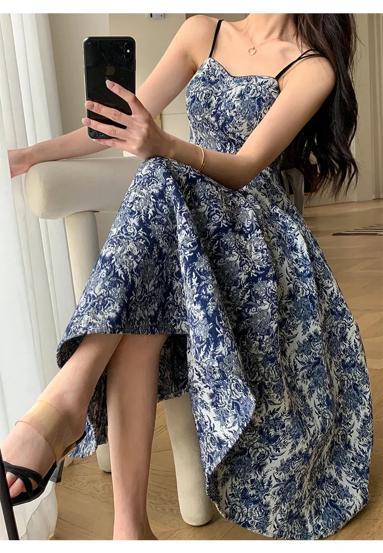 Floral Casual Spaghetti Strap Chic Dress