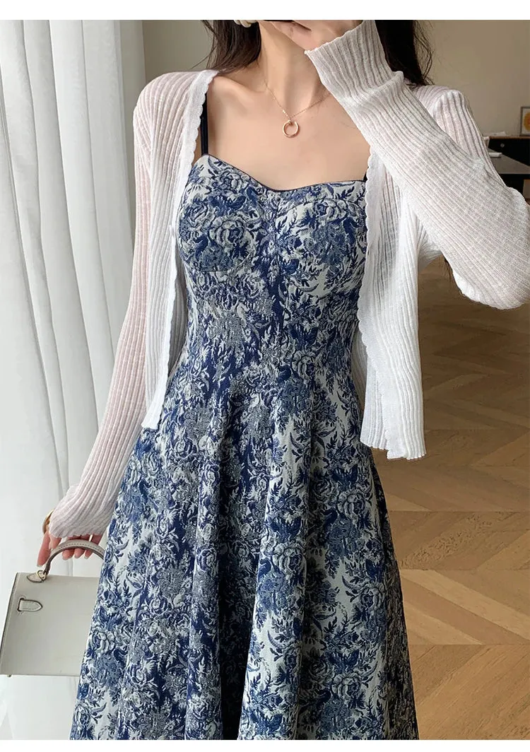 Floral Casual Spaghetti Strap Chic Dress