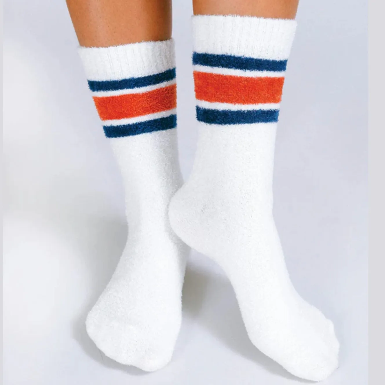 Flour Plush Teddy Ankle Socks - (No Grips)