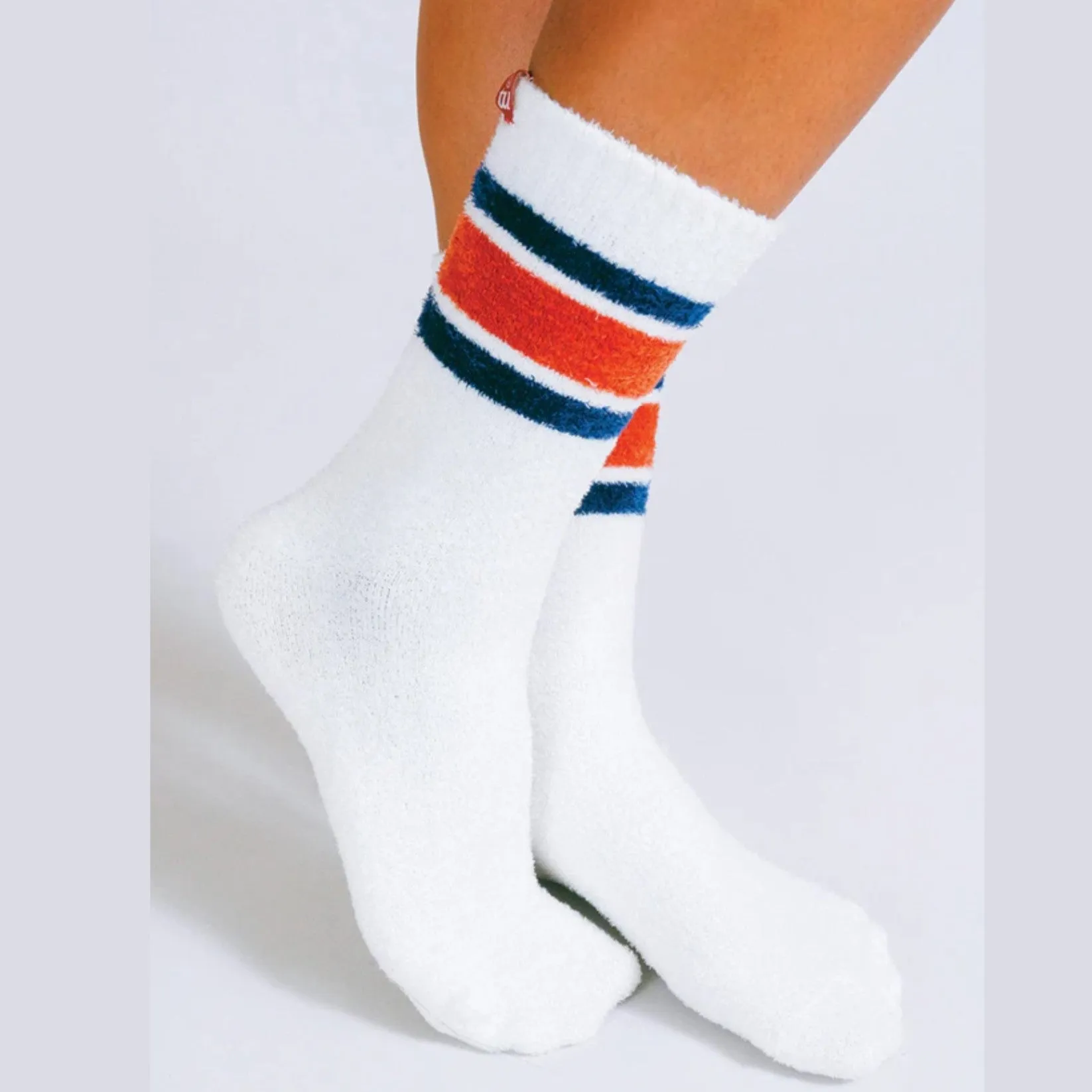 Flour Plush Teddy Ankle Socks - (No Grips)