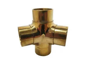 Flush 135° Side Outlet Tee for 2" Tubing