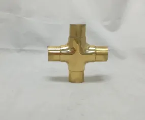 Flush Cross for 1" Tubing