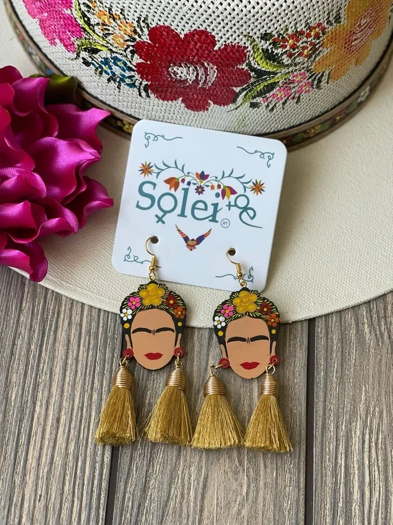 Frida Borlas Earrings