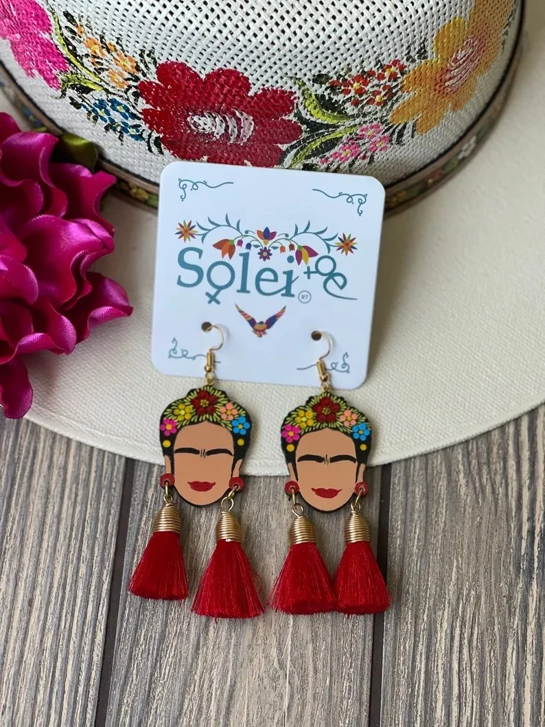 Frida Borlas Earrings